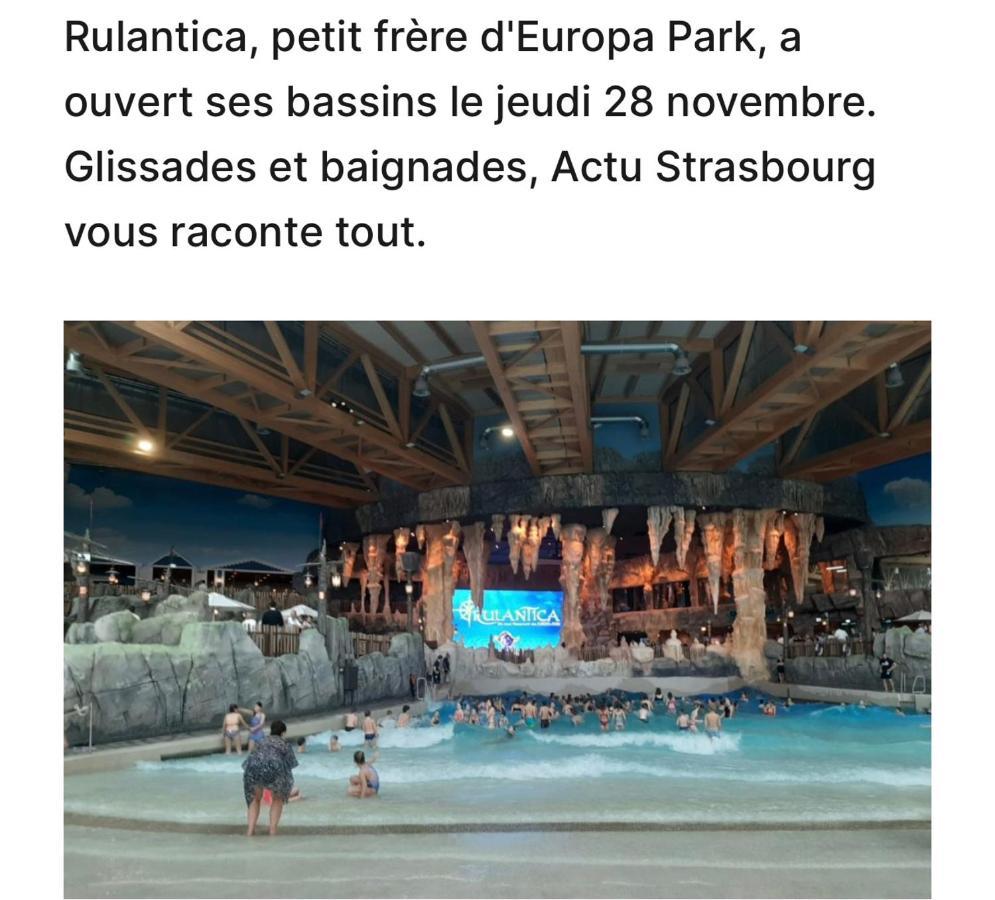 Location Mh Situee A 15 Mn D Europa Park Et Rulantika Lejlighed Boofzheim Eksteriør billede